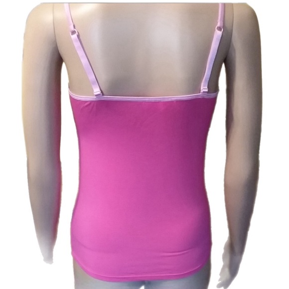 ⚡️SALE⚡️ PINK Victoria’s Secret PINK Spaghetti Strap Tank XS lace details - Picture 8 of 8